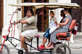 Pedicab in Havana