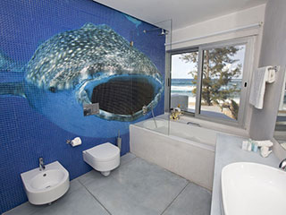 Bathroom - Hotel Tofo Mar - Inhambane, in Mozambique