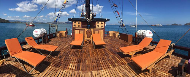 Sun deck - MSY Ilike - Indonesia Liveaboards