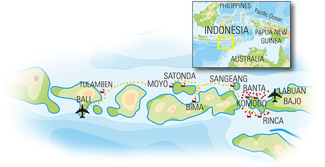 Bali, Tulamben, East Sumbawa & Komodo diving