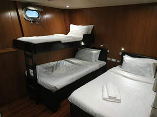 Standard Triple share room - Infiniti - Philippines Liveaboard