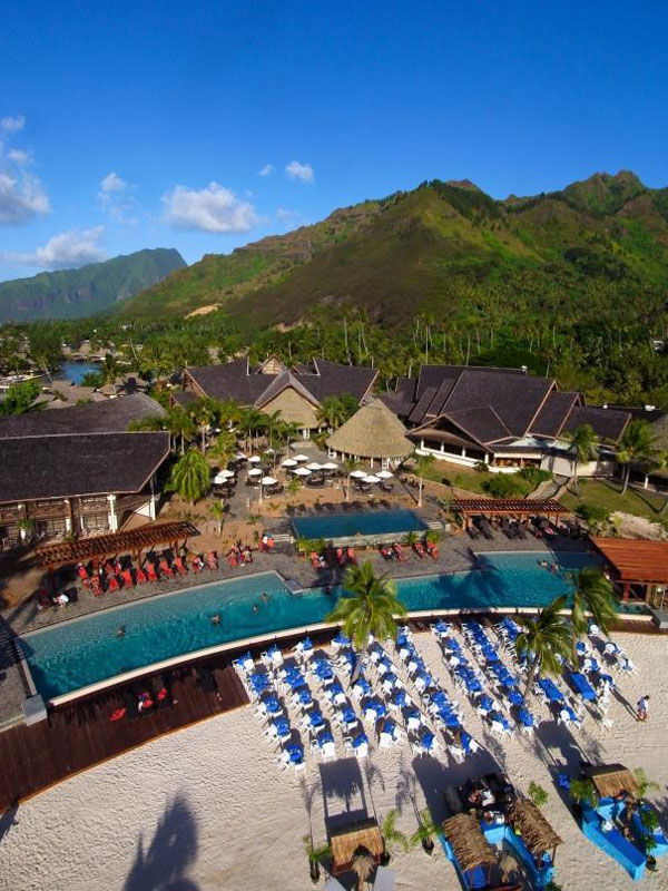 Hotel InterContinental Moorea Resort and Spa, Moorea - Tahiti Dive Resorts  - Dive Discovery Tahiti