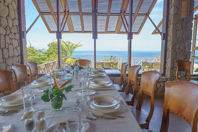 Restaurant - Jungle Bay Dominica - Dominica Dive Resort