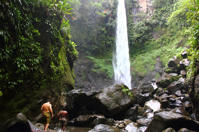Waterfall hike - Jungle Bay Dominica - Dominica Dive Resort