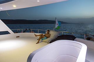 Sun Deck - M/Y Lucy - Djibouti Live Aboard