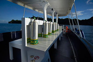 Dive boat - MV Solitude One - Palau Liveaboard
