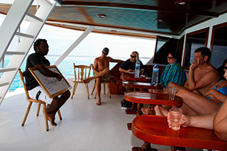 Dive briefing - MY Sheena - Maldives Liveaboard