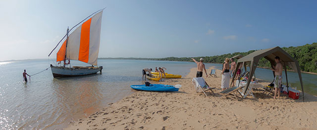 Kayaking - Machangulo Beach Lodge - Southern Mozambique