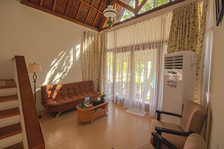 Cottage interior - Maluku Resort & Spa  - Indonesia Dive Resorts