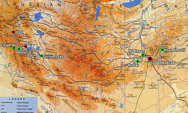 Mongolia, July 14-August 1 2021 Group Trip