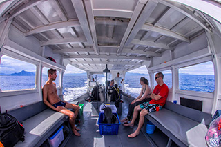 Dive boat - Murex Bangka Resort - Indonesia Dive Resort