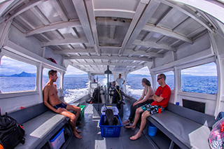 Dive boat - Murex Manado Resort - Indonesia Dive Resort