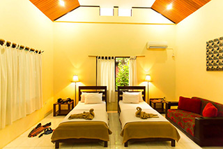 Twin beds - Murex Manado Resort - Indonesia Dive Resort