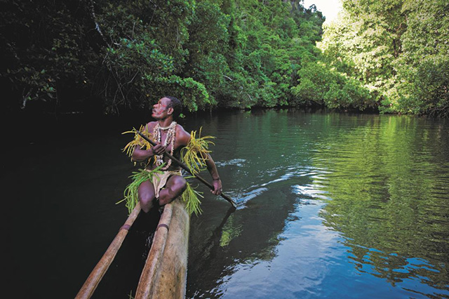 Village tour - PNG Cultural Event