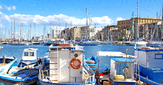 Palermo port