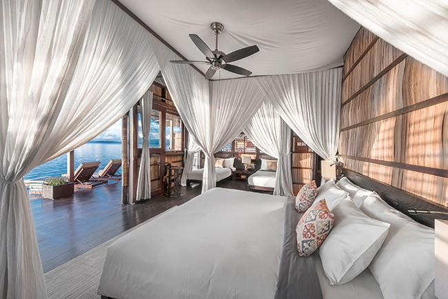 Interior - Deluxe Rooms - Papua Paradise Eco Resort - Indonesia Dive Resort