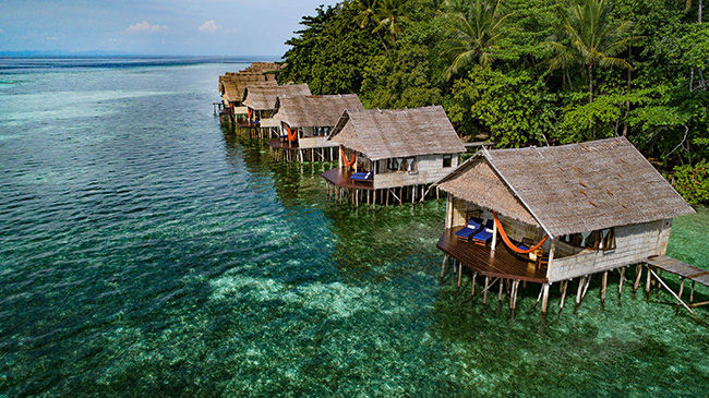 Superior Rooms - Papua Paradise Eco Resort - Indonesia Dive Resort