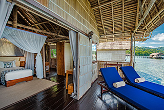 Deck - Superior Rooms - Papua Paradise Eco Resort - Indonesia Dive Resort