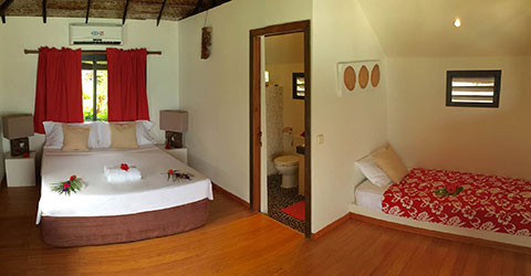 Room interior - Pension Havaiki Lodge