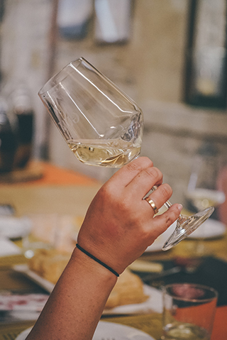 Prosecco wine tasting