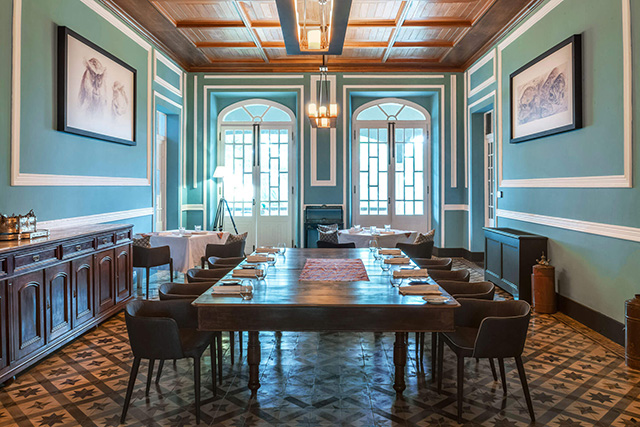 Dining area - Roça Sundy - Príncipe Island Resort