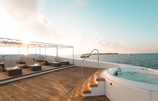 Sun deck - Scubaspa Yin & Scubaspa Yang - Maldives Liveaboards