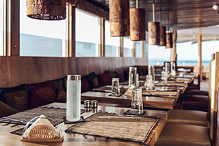 Dining area - Scubaspa Ying - Maldives Liveaboards