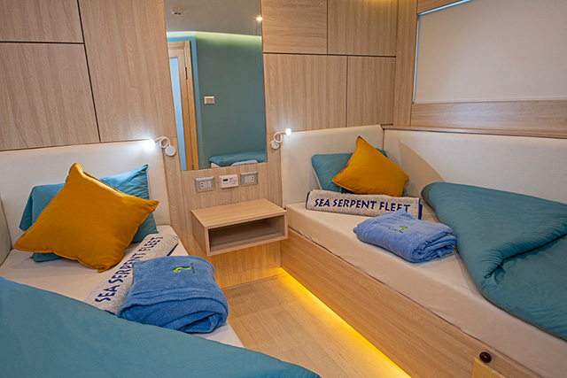 Lower deck cabin - Sea Serpent Excellence - Red Sea Liveaboard