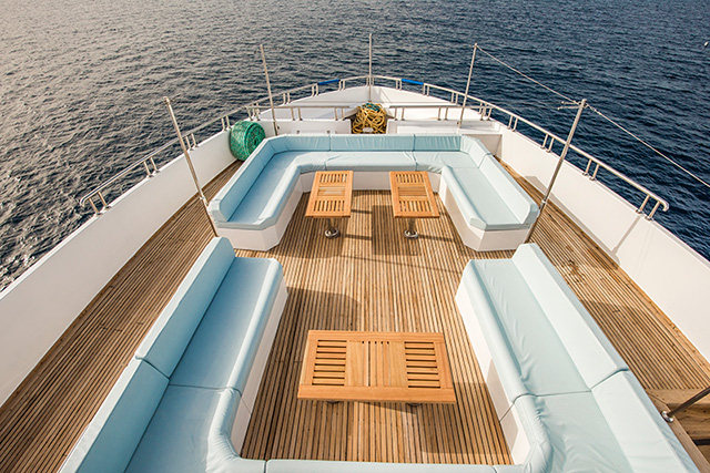 Sun deck - Sea Serpent Grand - Red Sea Liveaboard