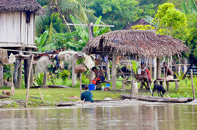 Sepik River in PNG