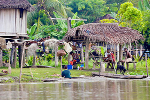 Sepik River in PNG