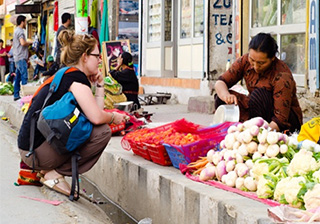 shopping at the local market - Snow Leopard Expedition in Ladakh - March 6-18 2018 Group Trip