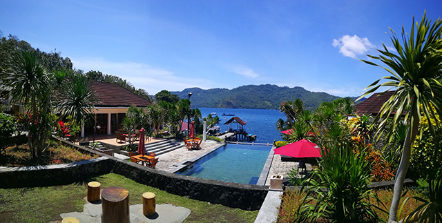 Swimming pool - Solitude Lembeh Resort - Indonesia Dive Resorts - Dive Discovery Indonesia