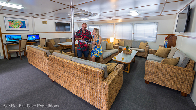 Lounge - MV Spoilsport - Australia Liveaboard