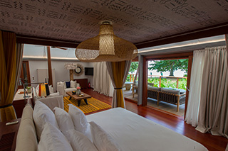 Interior of one bedroom villa - Sundy Praia - Príncipe Island Resort