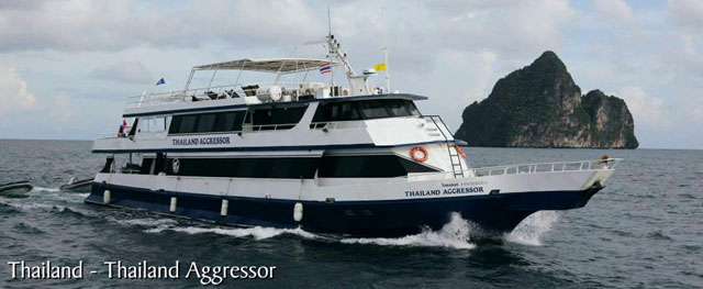 Thailand Aggressor - Thailand and Myanmar Liveaboards - Dive Discovery Thailand
