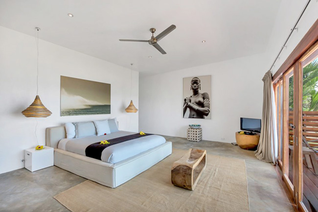 Bedroom - Standard Beachfront Villa - Tides Reach Resort