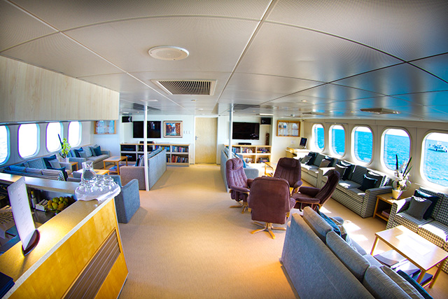 Lounge - True North - Australia Liveaboard