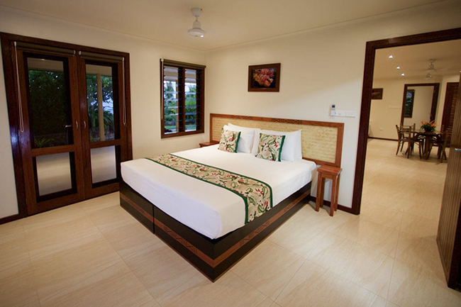 Bedroom - Family Ocean View Villa - Volivoli Beach Resort - Fiji Dive Resort