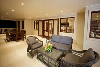 Living area - Family Ocean View Villa - Volivoli Beach Resort - Fiji Dive Resort