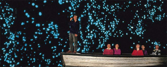 Waitomo's Wondrous Glow Worm Caves