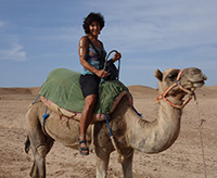 Cindi in Morocco