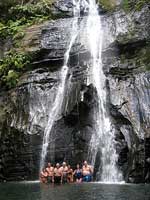 Waterfall at Cocos Island