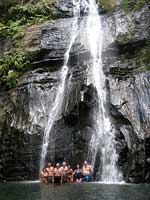Waterfall at Cocos Island