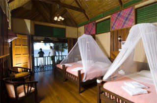 Bedroom - Lankayan Island Resort - Malaysia Dive Resorts