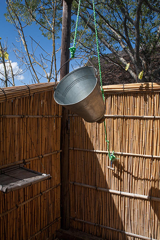 Shower - Lake Malawi - Malawi Camp