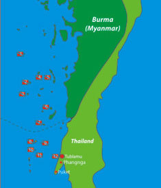 Thailand Aggressor Dive Destination: Myanmar/Thailand