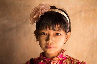 Burmese girl