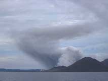 PNG Rabaul Volcano
